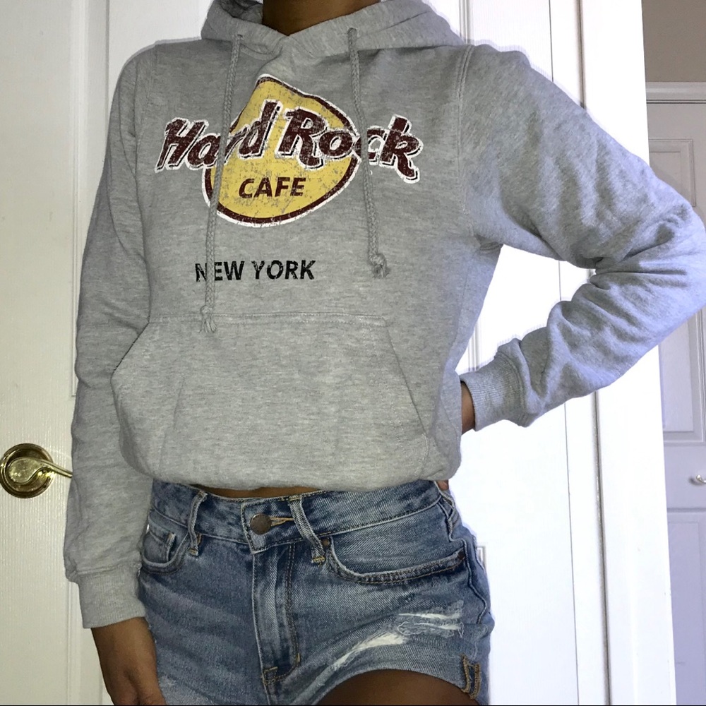 HARD ROCK CAFE - New York Grey Hoodie